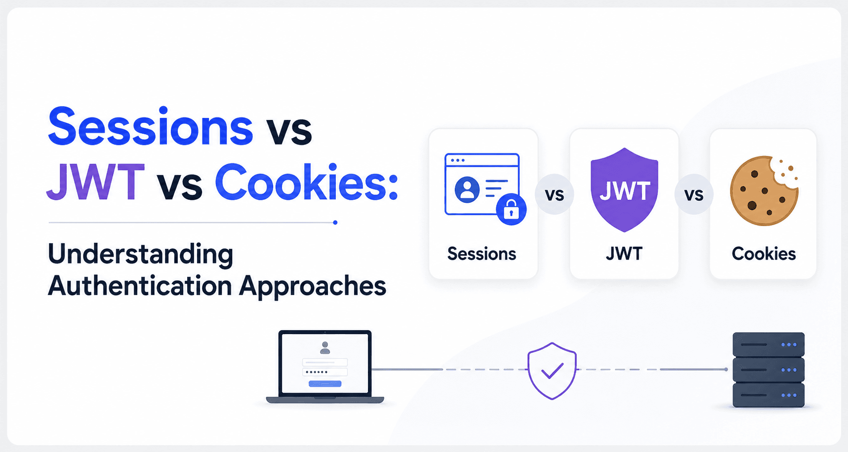 Sessions vs JWT vs Cookies: Understanding Authentication Approaches