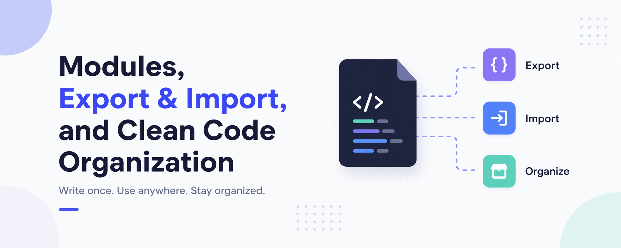 JavaScript Modules: Import and Export Explained