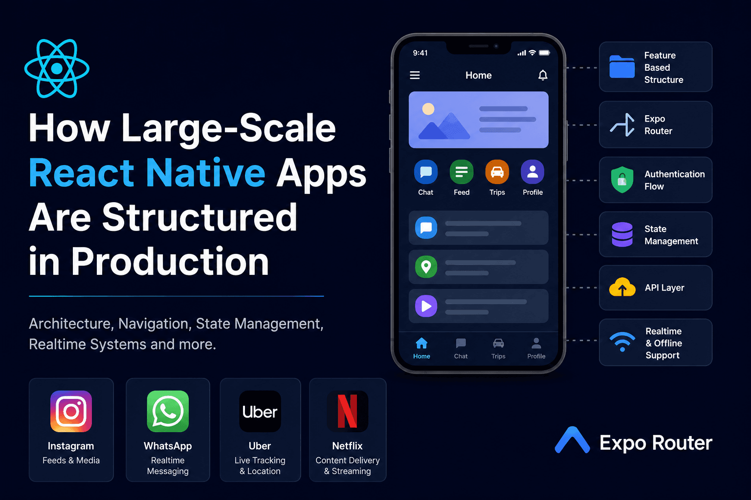 How Large-Scale React Native Apps Are Structured in Production